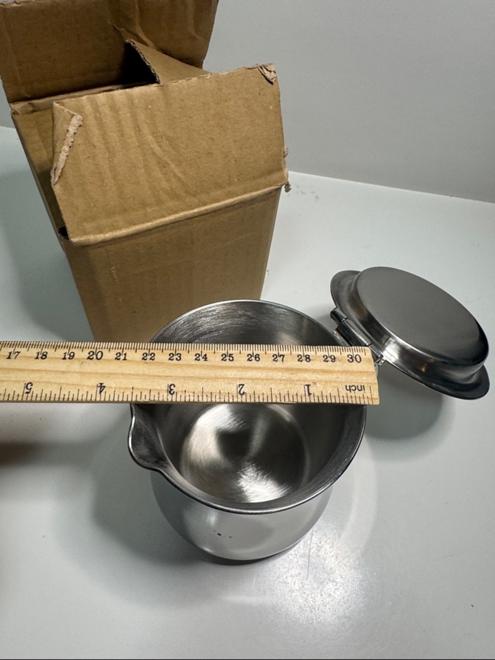 New in box Stainless Steel 18/10 10 oz Lid - insulated beverage server - Picture 4 of 5